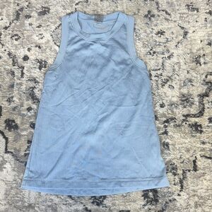 CALIA by Carrie Underwood Ribbed Active Tank Top Blue Women’s Small